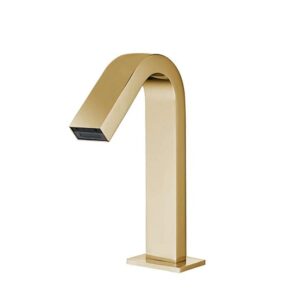 Fontana Commercial Brushed Gold Touchless Automatic Sensor Hands Free Faucet
