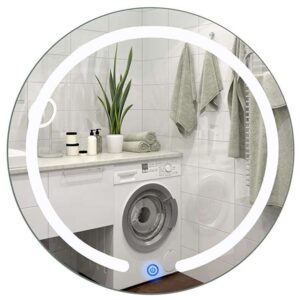 Fontana 20" Round Multi Feature LED Touch Control-Vanity Mirror