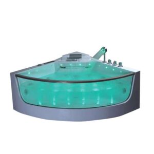 Fontana Milan Two Person Combo Massage Indoor Sector Bathtub