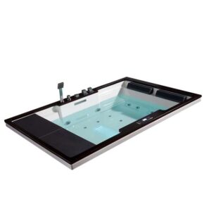 Fontana Whirlpool Recessed Massage Bathtub Pure Acrylic Bathtub
