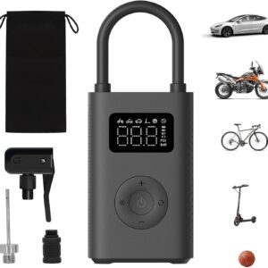 ضاغط هواء كهربائي محمول من شركة Xiaomi 2 أسود